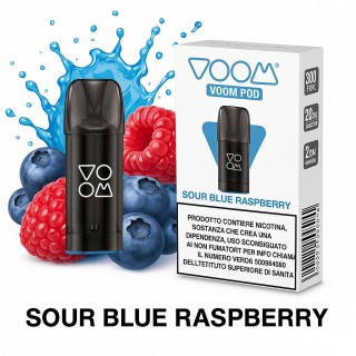 VOOM POD SOUR BLUE RASPBERRY 20